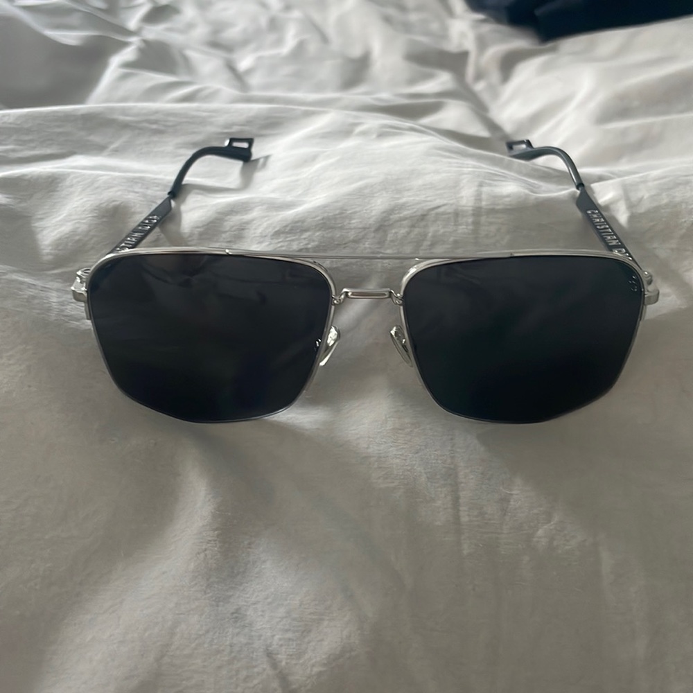 Dior Homme / Dior 180 Palldium Black Aviator Style Sunglasses